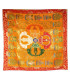 Nappe tibétaine pour autel bouddhiste en soie Tentures tibétaines Bouddha CHET4