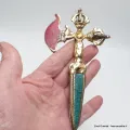 Phurba tibétain Dorjé et Kartika en laiton - Objets rituels bouddhistes