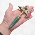 Phurba tibétain Dorjé et Kartika en laiton - Objets rituels bouddhistes