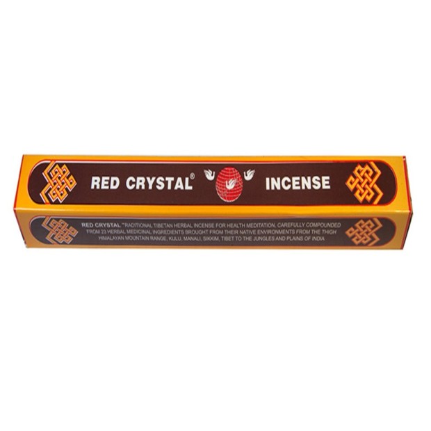 Encens indien Red Crystal Encens tibétains, accessoires RED1