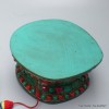 Damaru bouddhiste 12 cm pierres naturelles