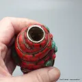 Conque tibétaine sertie de pierres - Conque tibétaine