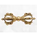 Dorjé tibétain puissant à 4 branches 14 cm - Dordjé, double dorjé (sans cloche)