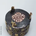 Boîte à bijoux tibétaine 2 mantras - Artisanat tibétain bouddhiste
