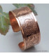 Large bracelet bouddhiste tibetain en CUIVRE Bracelets tibétains bouddhistes ref 16A