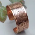 Large bracelet bouddhiste Mantra Om mani - Bracelets tibétains bouddhistes