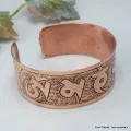 Large bracelet bouddhiste Mantra Om mani - Bracelets tibétains bouddhistes