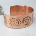 Bracelet tibétain manchette 7 chakras - Bracelets tibétains bouddhistes