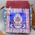 Sac tibétain à bandoulière épais Sacs tibétains et indiens SACDT5