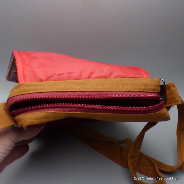 Sac tibétain à bandoulière épais Sacs tibétains et indiens SACDT5