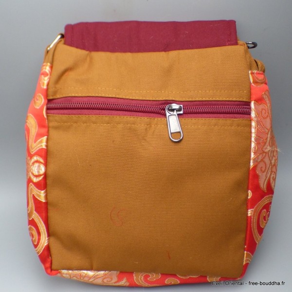 Sac tibétain à bandoulière épais Sacs tibétains et indiens SACDT5
