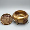Porte-encens tibétain Encensoir cuivre et laiton - Porte-encens tibétains