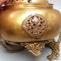 Porte-encens tibétain Encensoir cuivre et laiton - Porte-encens tibétains