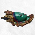 Masque Tara Verte 20 cm Statuettes Bouddhistes MASKTV3