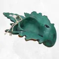 Statuette bouddhiste - Masque Tara Verte 20 cm - Sculpture, tableau, masque mural bouddhiste