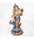 Statue Tara verte sur pied 22 cm 