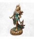 Rare statue Tara en laiton et turquoise 30 cm Statuettes Bouddhistes STATARA20