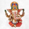 Statuette Ganesh en résine 12 cm