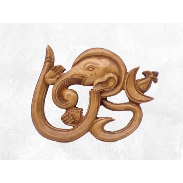 Décoration murale Ganesh Om hindou Statuettes Bouddhistes GOM1