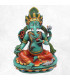 Statuette Ganesh peinte à la main 21 cm Statuettes Bouddhistes GANESH4