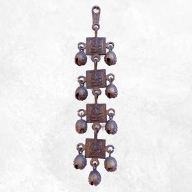 Rares cloches tibétaines Dieu Ganesh 40 cm