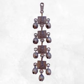 Cloches tibétaines Dieu Ganesh 40 cm (rare) - Cloche tibétaine et dorjé tibétain