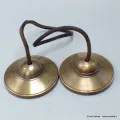 Tingshas tibétaines qualité supérieure 7,5 cm - Népal - Objets rituels bouddhistes