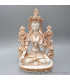 Statuette bouddhiste Tara Blanche patinée 20 cm Statuettes Bouddhistes STATB4