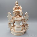 Statuette bouddhiste Tara Blanche patinée 20 cm Statuettes Bouddhistes STATB4