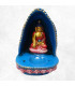 Brûleur d'encens tibétain terre cuite bleue Encens tibétains, accessoires BETB2.1