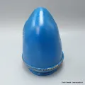 Porte-encens tibétain terre cuite bleue - Porte-encens tibétains