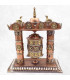 Grand moulin à prières bouddhiste Stupa 25 cm