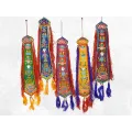 Amulette tibetaine porte-bonheur Signes auspicieux - Tentures bouddhistes