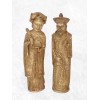 Statue taoïste Couple de Sages Statuettes Bouddhistes STAO1