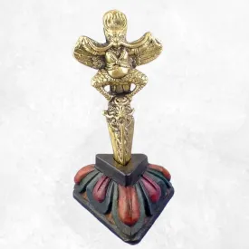 Phurba tibétain dague bouddhiste sur socle - Objets rituels bouddhistes