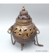 Encensoir bouddhiste antique 18 cm 