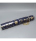 Porte encens tibétain cylindrique pierres bleues 