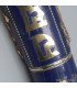 Porte encens tibétain cylindrique pierres bleues 