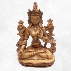 Statuette bouddhiste Tara Blanche 20 cm Statuettes Bouddhistes STATB1-a