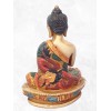 Statue Bouddha Sakyamouni peint à la main Statuettes Bouddhistes SAKYA1