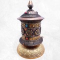 Moulin à prières tibétain de table 17 cm Moulins à Prières tibétains MAPT53