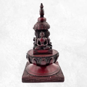 Stupa bouddhiste en résine 15 cm Statuettes Bouddhistes STUPA49