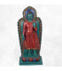Statue Bouddha debout en marche Statuettes Bouddhistes STABD1