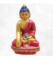 Petite statuette en Terre Bouddha Sakyamouni 10 cm Statuettes Bouddhistes SBK1