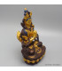 Statuette Chenrezi marron et or 15 cm Statuettes Bouddhistes STACH2