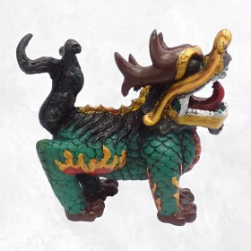 Artisanat tibétain statuette Dragon Statuettes Bouddhistes STADRA2