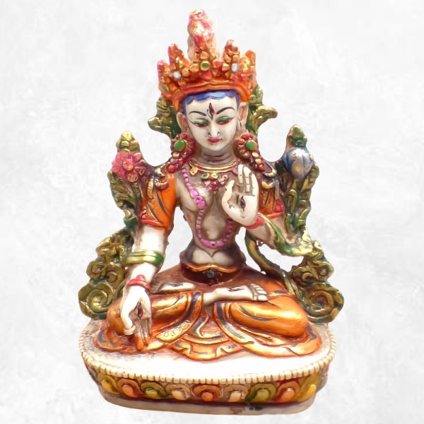 Statuette Tara blanche 15 cm Statuettes Bouddhistes STB5