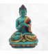 Statuette Bouddha en méditation peint à la main Statuettes Bouddhistes BV2