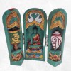 Temple pour autel bouddhiste 12 cm Statuettes Bouddhistes TRYP6