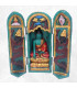 Temple pour autel bouddhiste peint à la main 20 cm Statuettes Bouddhistes TRYP5